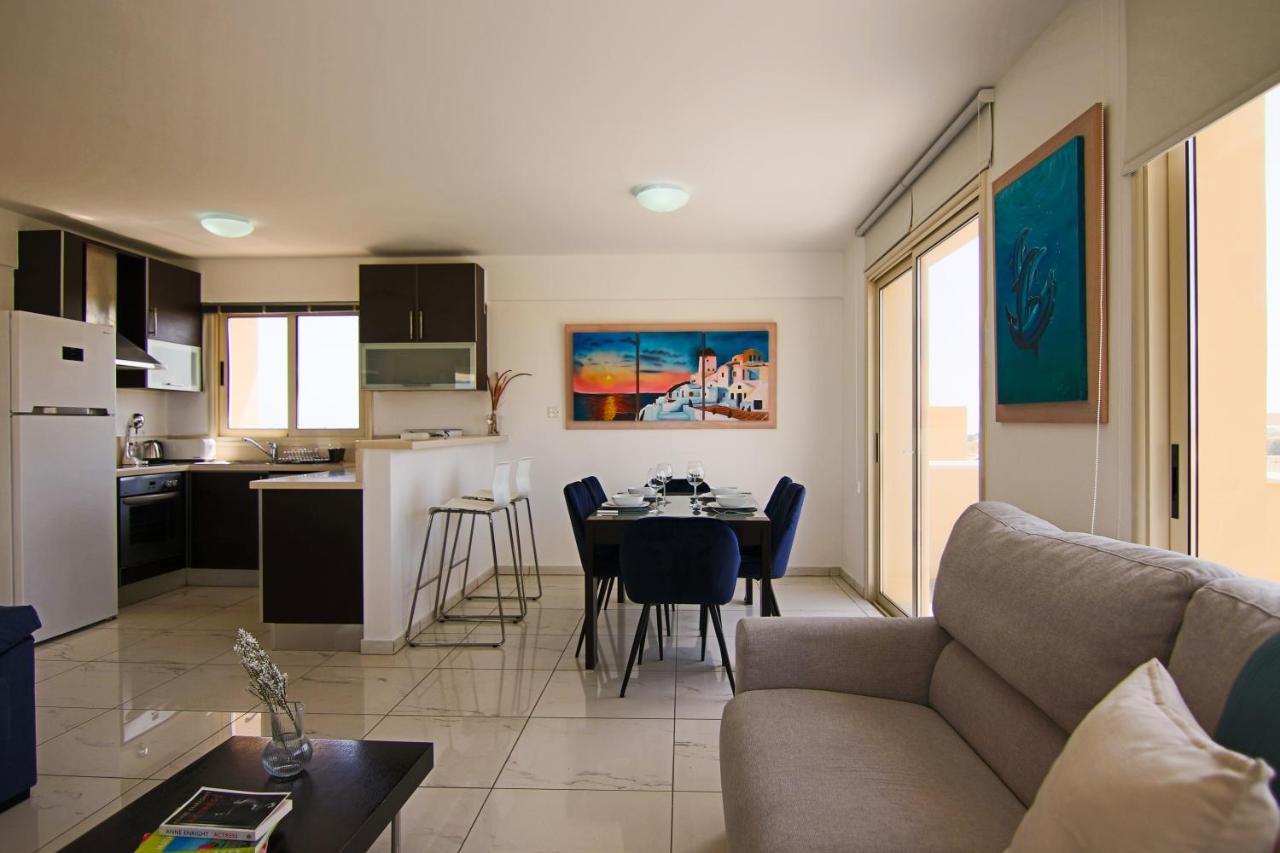 Ferienwohnung Seaside Luxury Flat Pervolia Exterior foto